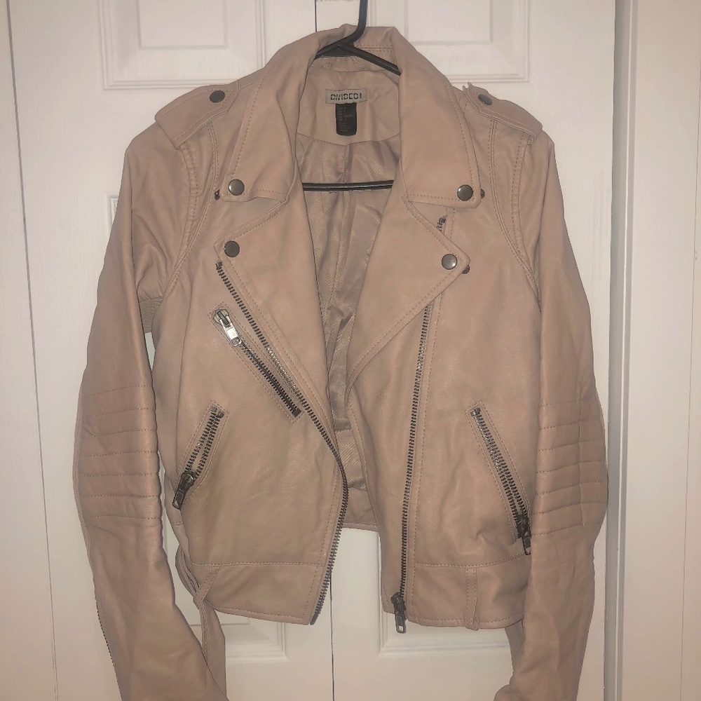 H&M DIVIDED Faux Leather Jacket